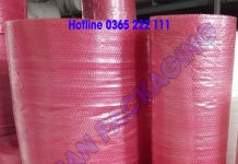 CUỘN XỐP HƠI MÀU ĐỎ CUỘN XỐP HƠI MÀU ĐỎ